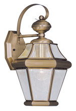 Livex Lighting 2161-01 - 1 Light AB Outdoor Wall Lantern