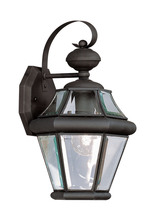 Livex Lighting 2161-04 - 1 Light Black Outdoor Wall Lantern