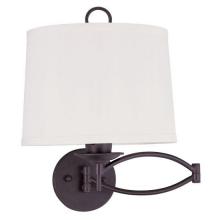 Livex Lighting 4903-07 - 1 Light Bronze Swing Arm Wall Lamp