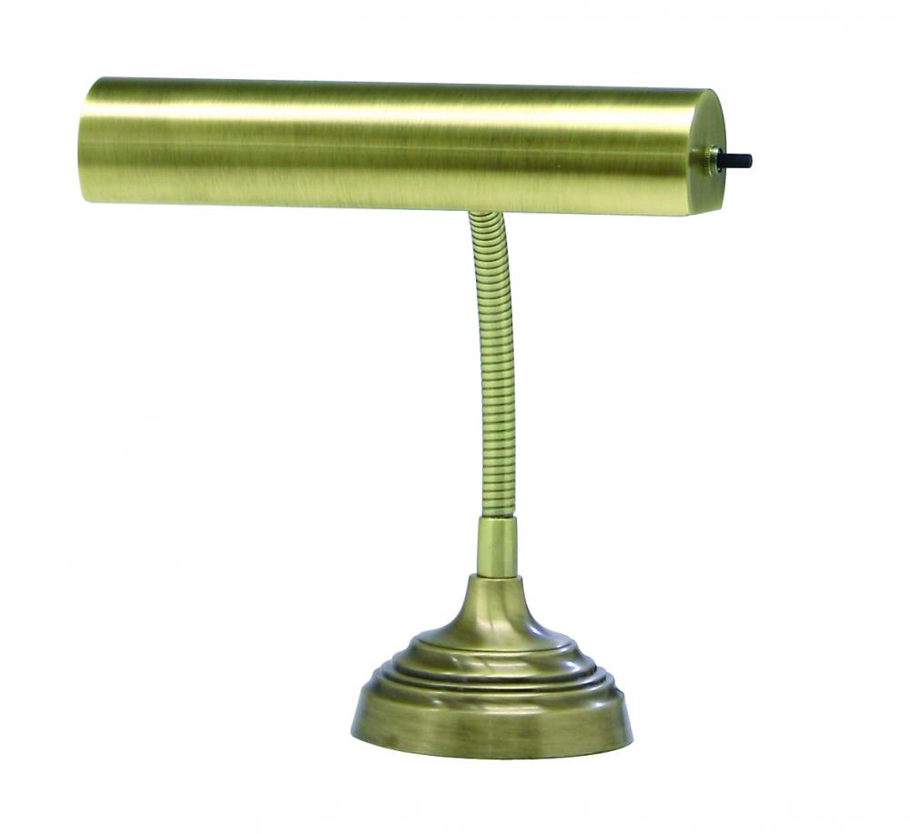 Advent 10" Antique Brass Piano and Desk Lamps