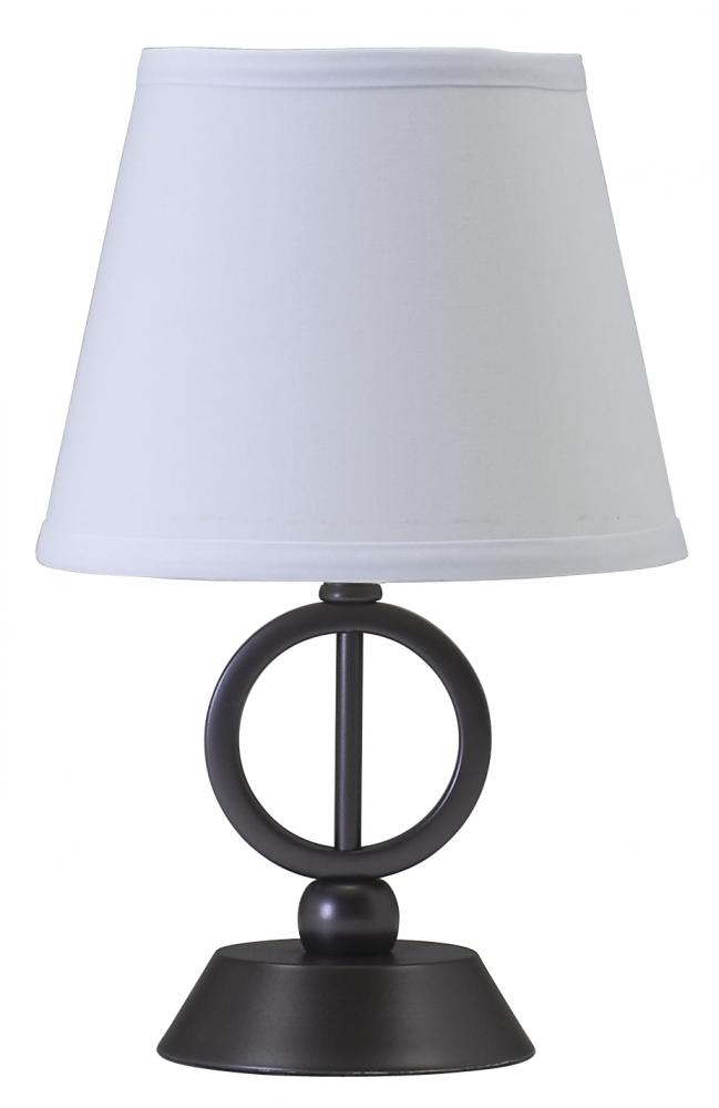 Coach 14" Oil Rubbed Bronze Table Lamps