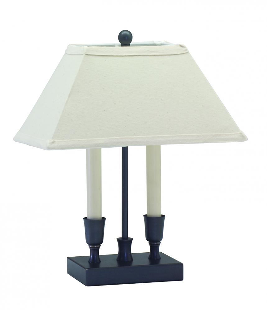 Coach 15" Oil Rubbed Bronze Table Lamps