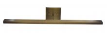 House of Troy DHLEDZ26-71 - Direct Wire Horizon 26" LED Plug-In Picture Lights in Antique Brass