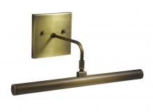 House of Troy DSLEDZ14-71 - Direct Wire Slim-Line LED 14" Antique Brass Plug-In Picture Lights