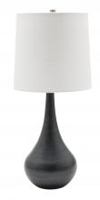 House of Troy GS180-BM - Scatchard 22.5" Stoneware Table Lamps in Black Matte