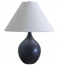 House of Troy GS200-BM - Scatchard 19" Stoneware Accent Lamp in Black Matte