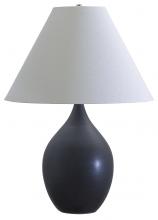 House of Troy GS400-BM - Scatchard 28" Stoneware Table Lamps in Black Matte