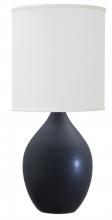 House of Troy GS401-BM - Scatchard 30" Stoneware Table Lamps in Black Matte