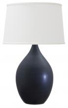 House of Troy GS402-BM - Scatchard 24.5" Stoneware Table Lamps in Black Matte