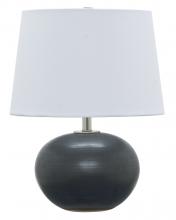 House of Troy GS600-BM - Scatchard 17" Stoneware Table Lamps in Black Matte