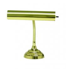 House of Troy P10-130 - Desk/Piano Lamp 10" Gooseneck In Polished Brass