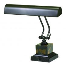 House of Troy P14-280 - Desk/Piano Lamp 14" Mahogany Bronze with Black and Tan Marble
