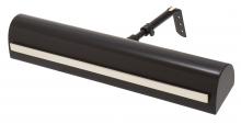 House of Troy TS14-BLK/PN - Traditional 14" Plug-In Picture Lights with Strap Motif