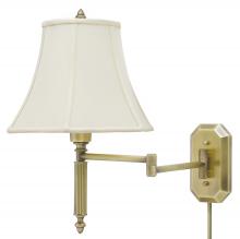 House of Troy WS-706-AB - Wall Swing Arm Lamp in Antique Brass