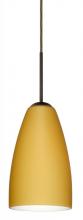 Besa Lighting 1JC-1511VM-LED-BR - Besa Riva 9 LED Pendant Vanilla Matte Bronze 1x9W LED