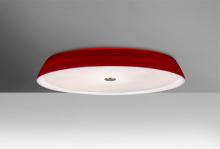 Besa Lighting SOPHI14RDC - Besa, Sophi 14 Ceiling, Red, 2x40W Halogen