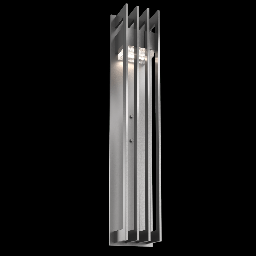 Avenue 26" Sconce-Argento Grey-Clear Cast