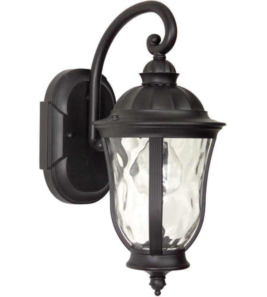 Frances 1 Light Small Outdoor Wall Lantern in Oiled Bronze Outdoor