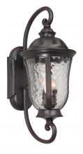 Craftmade Z6020-OBO - Frances 3 Light Large Outdoor Wall Lantern in Oiled Bronze Outdoor