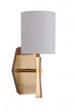 Craftmade 16005SB1 - Chatham 1 Light Wall Sconce in Satin Brass