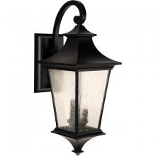 Craftmade Z1374-MN - Argent II 3 Light Large Outdoor Wall Lantern in Midnight