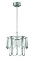Craftmade 54993-BNK - Melody 1 Light Pendant in Brushed Polished Nickel
