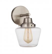 Craftmade 19507BNK1 - Essex 1 Light Wall Sconce in Brushed Polished Nickel