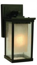 Craftmade Z3704-OBO - Riviera 1 Light Small Outdoor Wall Lantern in Oiled Bronze Outdoor