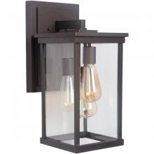 Craftmade Z9724-OBO - Riviera III 3 Light Large Outdoor Wall Lantern in Oiled Bronze Outdoor