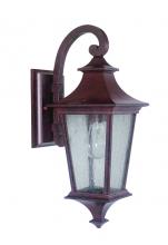 Craftmade Z1354-AG - Argent II 1 Light Small Outdoor Wall Lantern in Aged Bronze