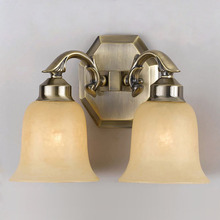 Crystorama 872-AG - 2 Light Aged Brass Traditional Sconce