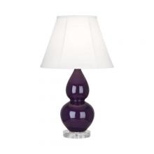 Robert Abbey A767 - Amethyst Small Double Gourd Accent Lamp