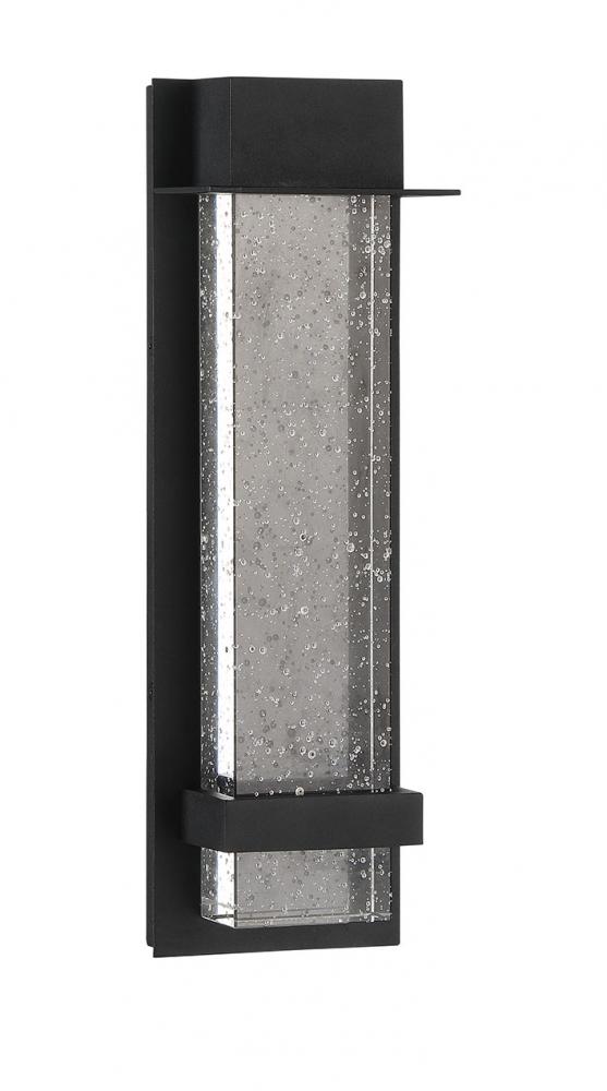Alpine Small LED Outdoor Wall Lamp - Black
