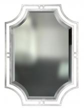 Mariana 190018 - Cropped Corner Pinball Mirror - Satin Nickel