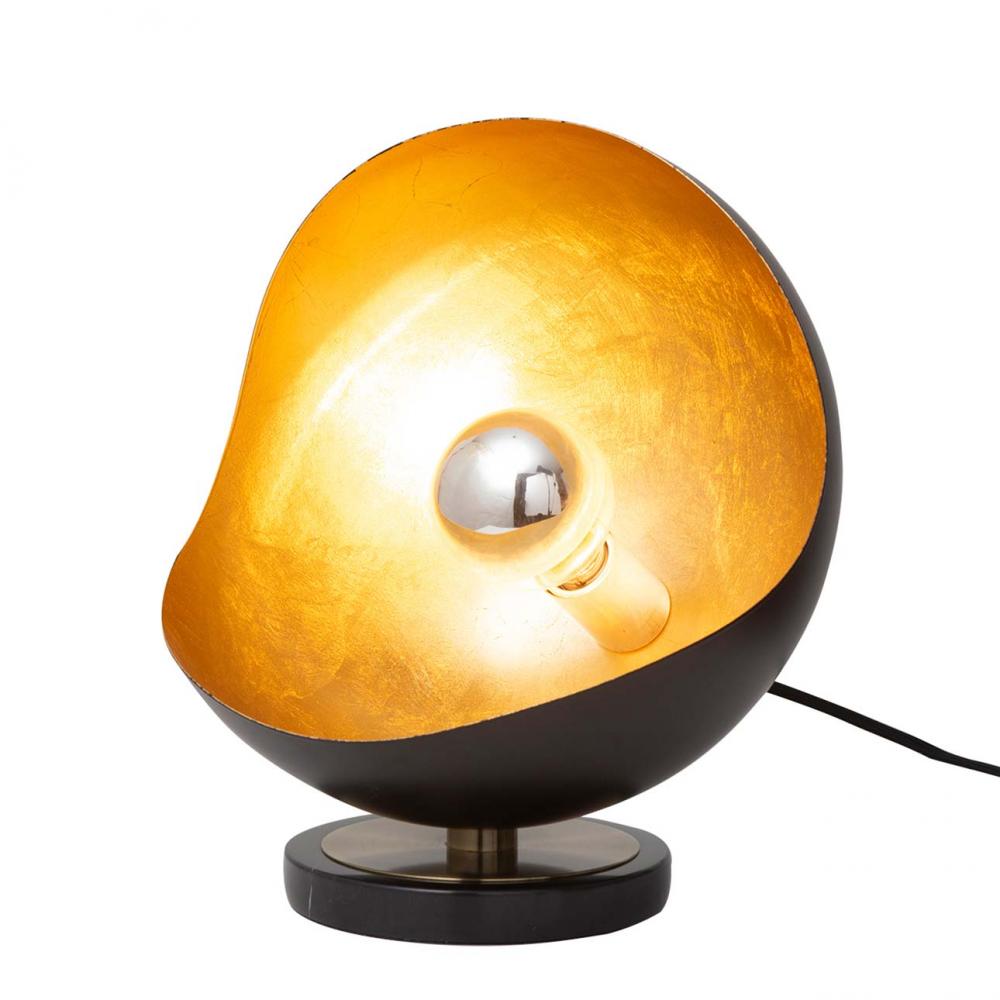Luna Bella Accent Table Lamp, Black Gold