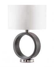 Nova 1011067 - Tracey Ring Table Lamp Charcoal Gray