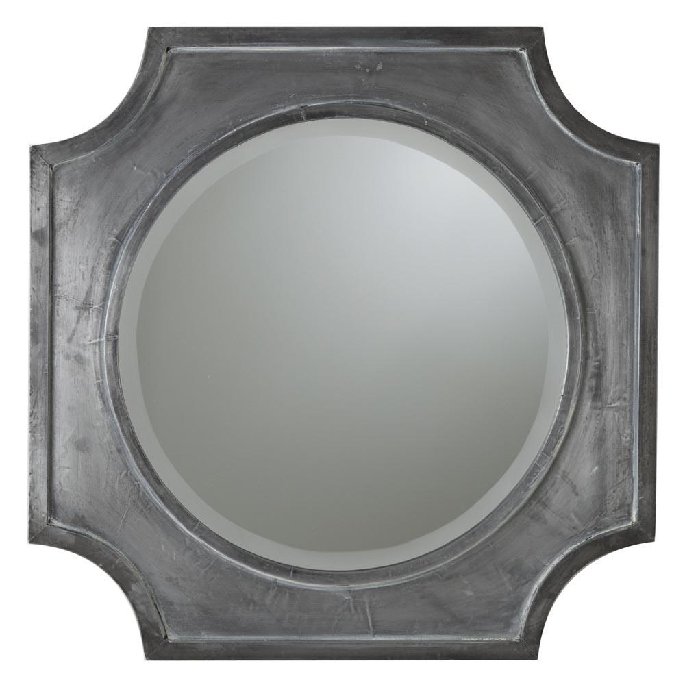 Hayes Quadrafoil Metal Clad Mirror