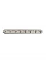 Generation Lighting 4703-962 - De-Lovely traditional 8-light indoor dimmable bath vanity wall sconce in brushed nickel silver finis