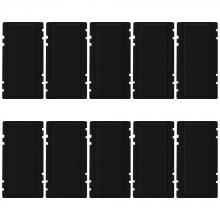 Lutron Electronics RK-D-10-BL - 10 COLOR KITS FOR NEW RA DIM IN BLACK