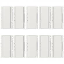 Lutron Electronics RK-D-10-SW - 10 COLOR KITS FOR NEW RA DIM IN SNOW