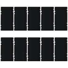 Lutron Electronics RK-S-10-BL - 10 COLOR KITS FOR NEW RA SW IN BLACK