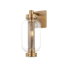 Troy B7034-PBR - 1 LIGHT EXTERIOR WALL SCONCE