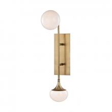 Hudson Valley 4700-AGB - 2 LIGHT WALL SCONCE