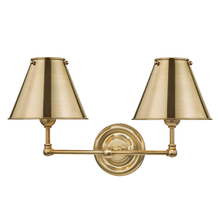 Hudson Valley MDS102-AGB - 2 LIGHT WALL SCONCE