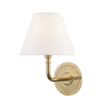 Hudson Valley MDS600-AGB - 1 LIGHT WALL SCONCE