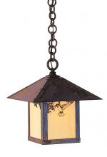 Arroyo Craftsman EH-12EGW-AB - 12" evergreen pendant without overlay (empty)