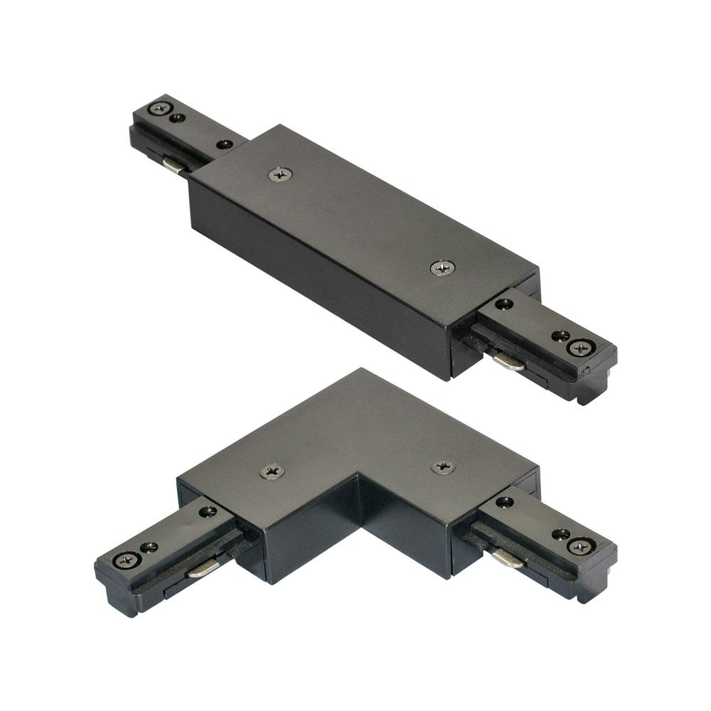 Adjustable I Or L Connector/Feed - Black - H-TYPE