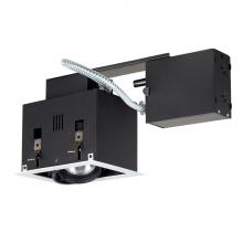 Jesco MGRP20-1WB - 1-Light Double Gimbal Recessed Fixture Line Voltage.