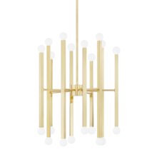 Mitzi by Hudson Valley Lighting H463820-AGB - Dona Chandelier