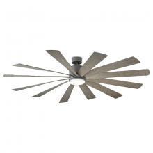 Modern Forms US - Fans Only FR-W1815-80L27GHWG - Windflower Downrod ceiling fan